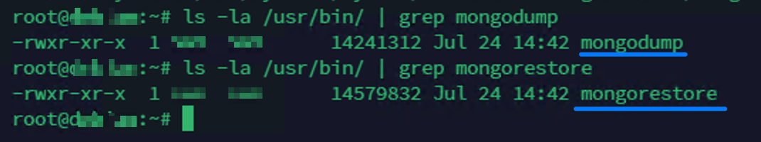 Speicherort der MongoDB-Tools unter Linux