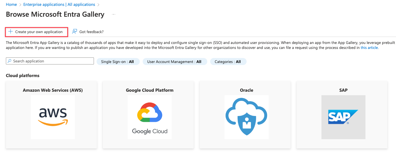 Eigene Anwendung erstellen
