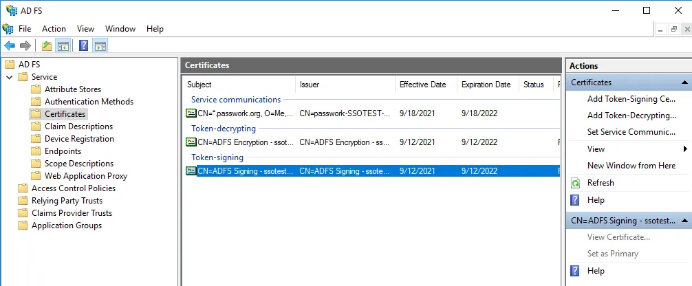 Searching password by browser extension