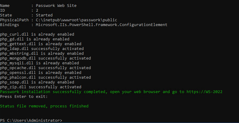 Searching password by browser extension