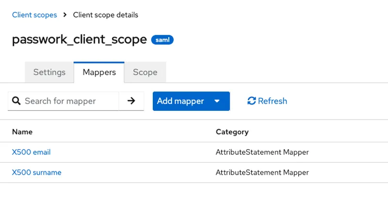 Add user attributes to be sent in the template